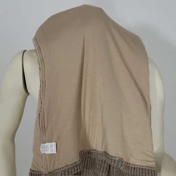 SKI ALPACA BLEND SCOOP NECK CAGED BACK SWEATER S - Picture 7 of 8